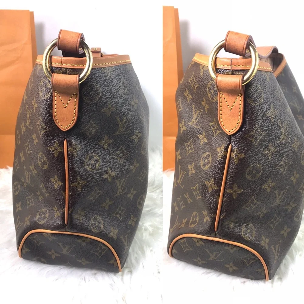 💎✨ BEAUTIFUL ✨💎 AUTHENTIC LOUIS VUITTON HOBO LARGE RETIRED - Picture 3 of 13